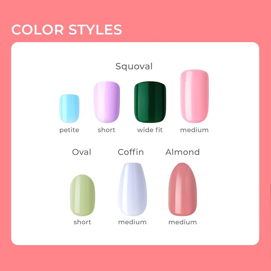 Impress Color Nails Short 010 Sand Box