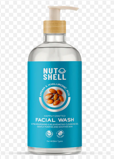Nut Shell Facial Wash Argan Hyalu 250 Ml