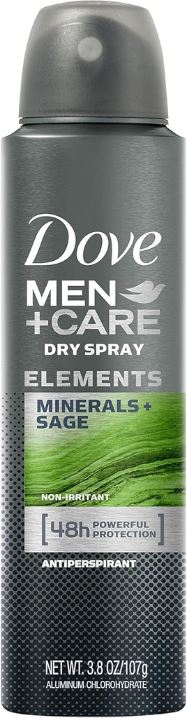 dove men&care elements 48hr powerful protection anti-perspirant 250ml 