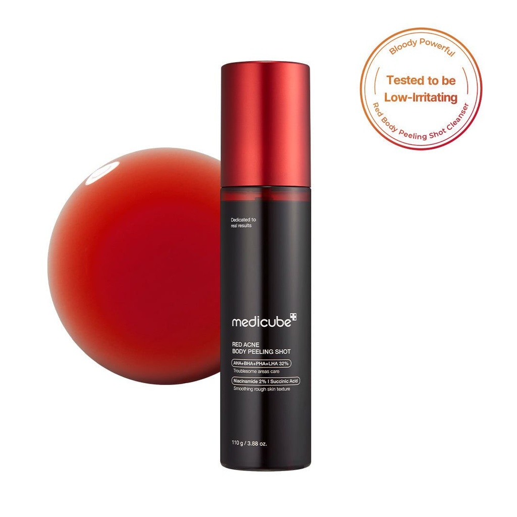 Medicube red acne body peeling shot 110 g