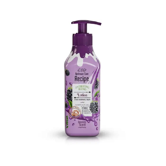 Eva Optimum Care Recipe Radiance Blend Lotion For Normal Skin – Berries Scent 370 Ml
