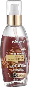 Ever Pure Brazilian Keratin Therapy Anti-Breakage Serum For Women, 150 Ml