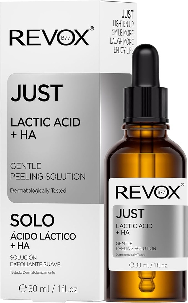 Revox Just Lactic Acid + Ha Gentle Peeling Solution Serum 30 ml