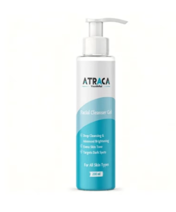 Atrakta youthful facial cleanser gel 200 ml