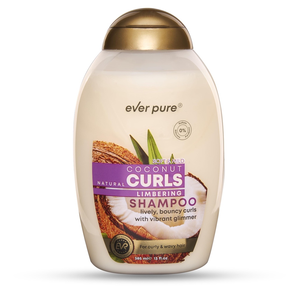 Ever Pure Coconut Curly Shampoo 385 ml