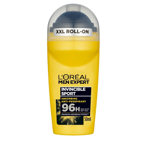 L'Oréal men expert Invincible sport roll on deodorant 50 ml