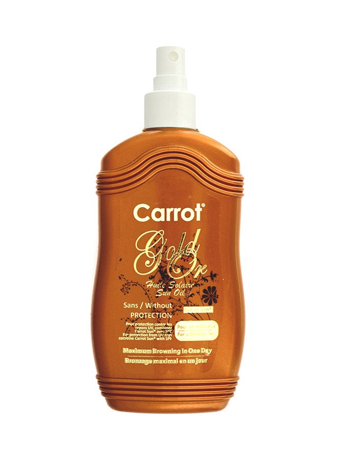 Carrot Sun Golden Tanning Oil Spray 200ml