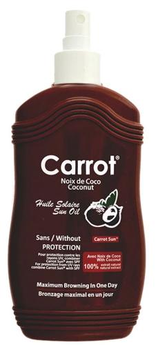 Carrot Sun Coconut Tanning Oil Spray 200ml