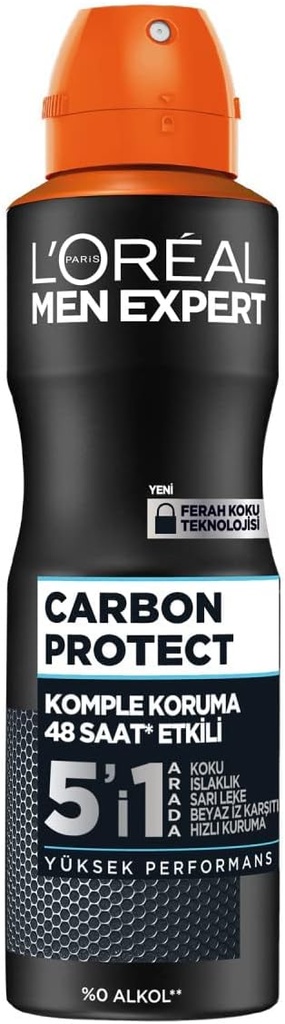 L’Oreal Men Expert Carbon Protect 5in1 Body Spray 150m
