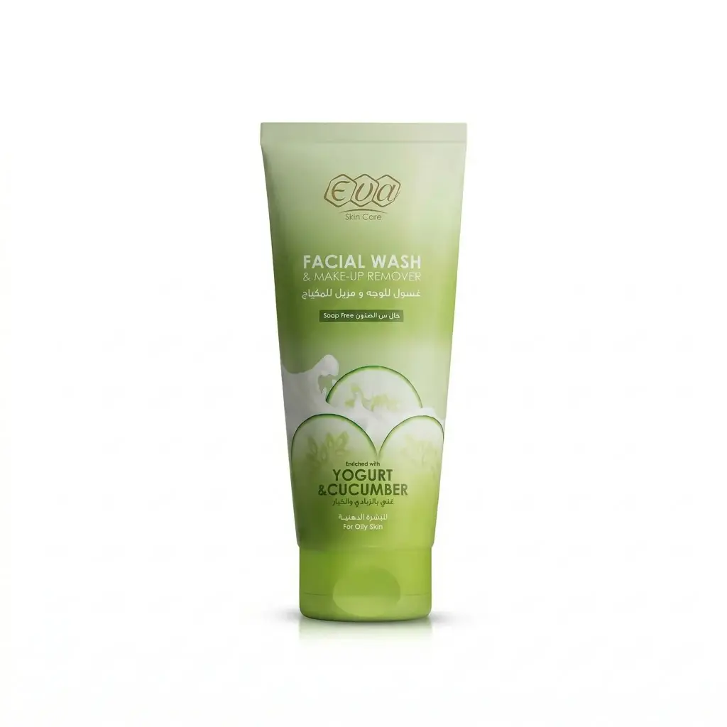 Eva Facial Wash & Makeup Remover With Cucumber 150ml