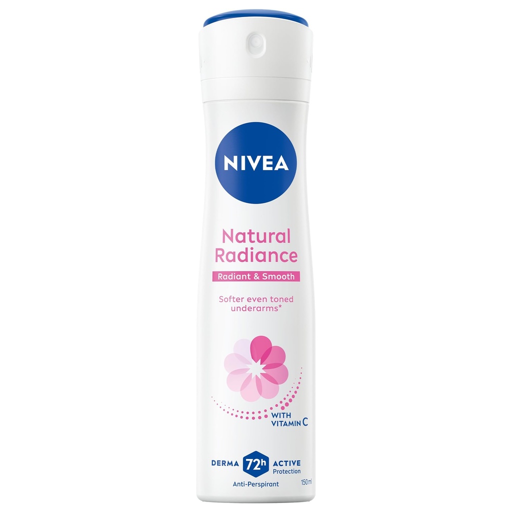 Nivea Spray Natural Radiance 150 ml