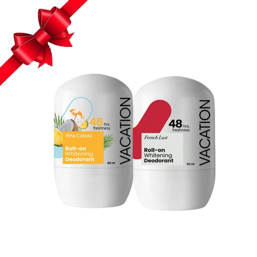 Vacation Whitening Deodorant French Lust 50ml + Whitening Deodorant Pina Colada 50 ml 