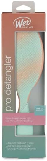 Wet Brush Pro Detangler Dazzling Dots Mint Green