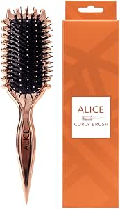 Alice Curly Hair Brush Styling No.AS-501 Rose Gold 