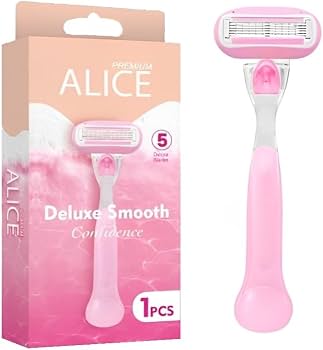 Alice Deluxe Smooth Confidence 5 Blades 1 pcs pink