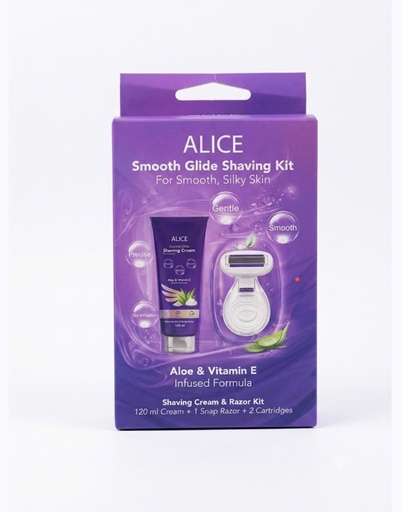 Alice Shaving Kit (Shaver&cream)