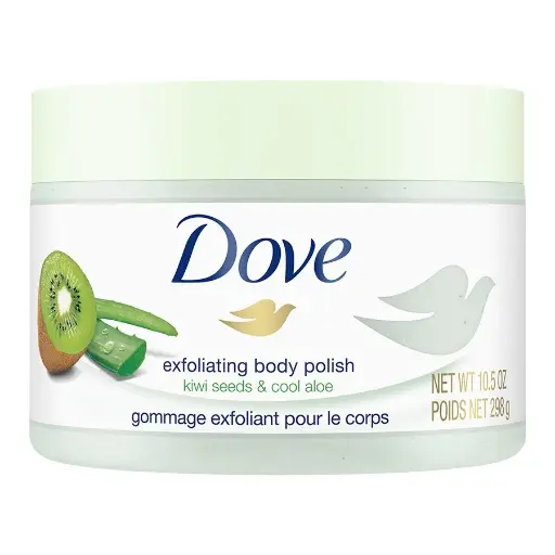 Dove Kiwi Seeds & Cool Aloe Scent Exfoliating Body Scrub 225 ml
