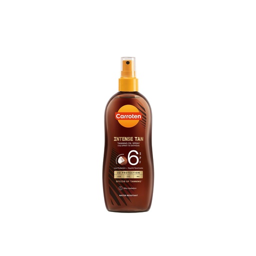 Carroten Iniense Tan Tanning Oil Spray SPF6  200 ml